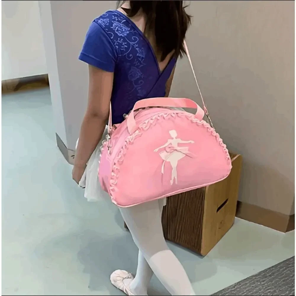 Girls Pink Dance Ballet Bag
